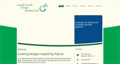 Desktop Screenshot of gentleearthdesigns.com